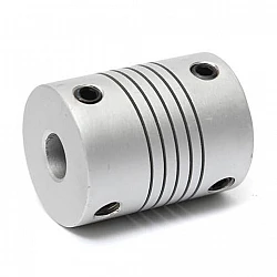 10mm X 6mm Aluminum Flexible Shaft Coupling 