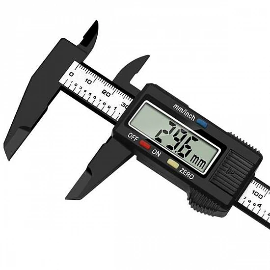 150mm/6Inch LCD Digital Electronic Carbon Fiber Vernier Caliper Gauge Micrometer 150mm/6Inch LCD Digital Electronic Carbon Fiber Vernier Caliper Gauge Micrometer