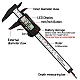 150mm/6Inch LCD Digital Electronic Carbon Fiber Vernier Caliper Gauge Micrometer 150mm/6Inch LCD Digital Electronic Carbon Fiber Vernier Caliper Gauge Micrometer