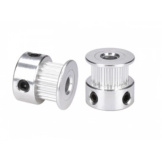 16 Tooth 6mm Bore GT2 Timing Aluminum Pulley for 6mm Belt 16 Tooth 6mm Bore GT2 Timing Aluminum Pulley for 6mm Belt