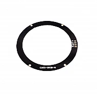 16Bit WS2812B 5050 RGB LED Built-in Full Color Driving Lights Circular Development Board