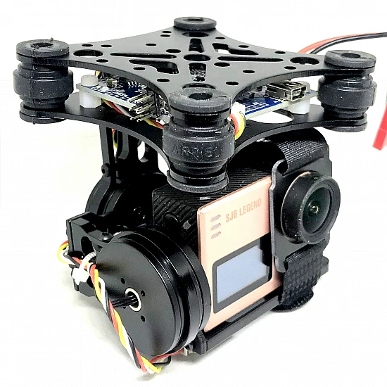 2-Axis Brushless Drone Camera Gimbal with Controller 2-Axis Brushless Drone Camera Gimbal with Controller
