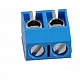 2 Pin 5.08mm Pitch Pluggable Screw Terminal Block Connector - Blue 2 Pin 5.08mm Pitch Pluggable Screw Terminal Block Connector - Blue