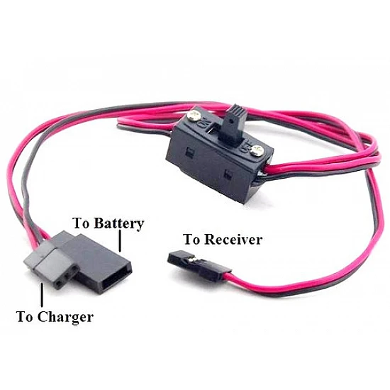 2 Position JR On-Off Slide Switch for Rc Vehicle 2 Position JR On-Off Slide Switch for Rc Vehicle