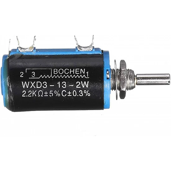 2.2KΩ WXD3-13-2W Precision Potentiometer 2.2KΩ WXD3-13-2W Precision Potentiometer