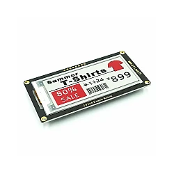 2.9 Inch Red E-Paper Flexible Ink Screen LCD Module