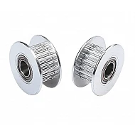 20 Tooth 5mm Bore GT2 Timing Idler Aluminum Pulley For 6mm Belt 