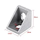 2020 Aluminum Profile Right Angle Connector 2020 Aluminum Profile Right Angle Connector
