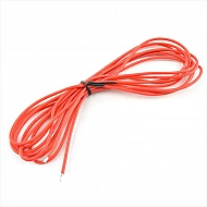 22AWG High Quality Red Silicon Wire - 1 Meter