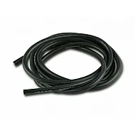 14AWG High Quality Black Silicon Wire - 1 Meter
