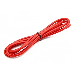 14AWG High Quality Red Silicon Wire - 1 Meter
