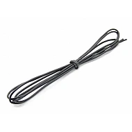 24AWG High Quality Black Silicon Wire - 1 Meter