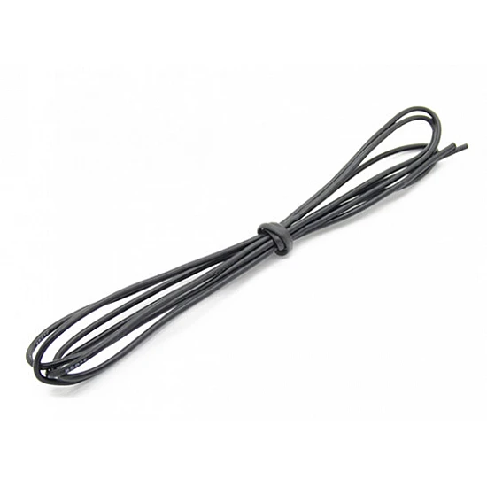 24AWG High Quality Black Silicon Wire - 1Meter 24AWG High Quality Black Silicon Wire - 1Meter