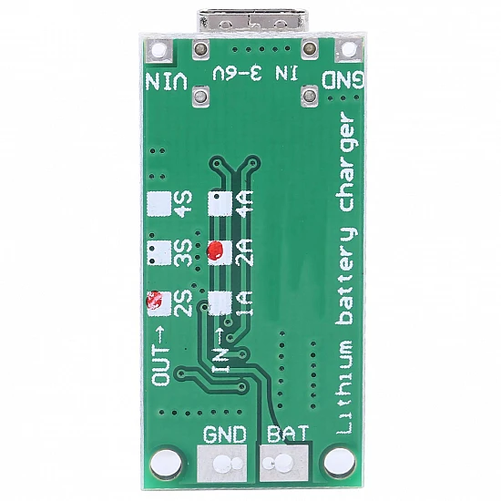 2S-2A |18650 Polymer Lithium Ion Charger Type C to 2S 8.4V 2A Booster Module 2S-2A |18650 Polymer Lithium Ion Charger Type C to 2S 8.4V 2A Booster Module