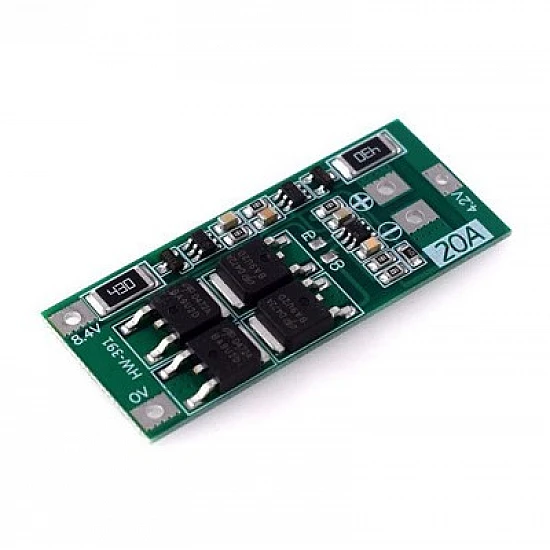 2S 7.4V 8.4V 20A 18650 Lithium Battery Protection Board with Balanced Version 2S 7.4V 8.4V 20A 18650 Lithium Battery Protection Board with Balanced Version