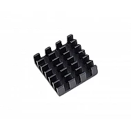 3 in 1 Black Aluminum Heatsink for Raspberry Pi 3/4