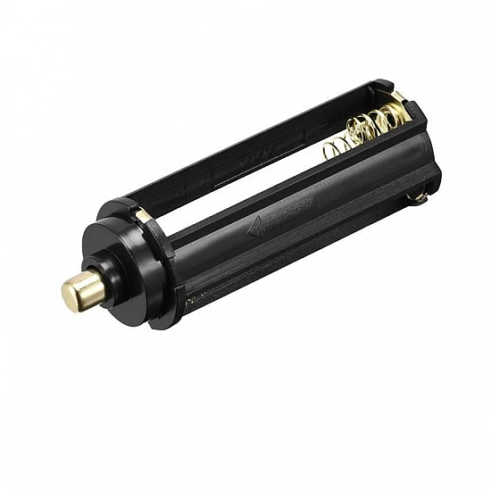 3 x AAA Black Cylindrical Battery Holder 3 x AAA Black Cylindrical Battery Holder