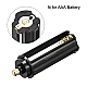 3 x AAA Black Cylindrical Battery Holder 3 x AAA Black Cylindrical Battery Holder
