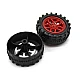 31x2mm Plastic Wheel Toy Car DIY Accessories - Red 31x2mm Plastic Wheel Toy Car DIY Accessories - Red
