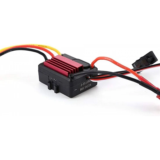 35A Red Brushless ESC for High-Speed RC Cars 35A Red Brushless ESC for High-Speed RC Cars