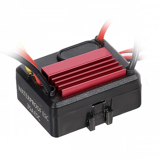 35A Red Brushless ESC for High-Speed RC Cars 35A Red Brushless ESC for High-Speed RC Cars