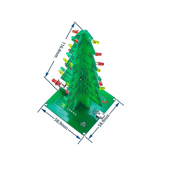 3D Christmas Tree LED DIY Kit 3D Christmas Tree LED DIY Kit