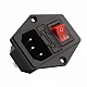 3D Printer DIY Accessories Makerbot Power Supply Switch Socket 3D Printer DIY Accessories Makerbot Power Supply Switch Socket