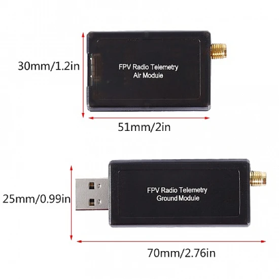 3DR Radio Telemetry 433MHz 500mW for APM and PIXHAWK 3DR Radio Telemetry 433MHz 500mW for APM and PIXHAWK