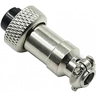 M12/GX12 3 Pin Male-Female Aviation Plug Connector