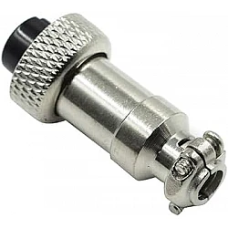 M12/GX12 3 Pin Male-Female Aviation Plug Connector