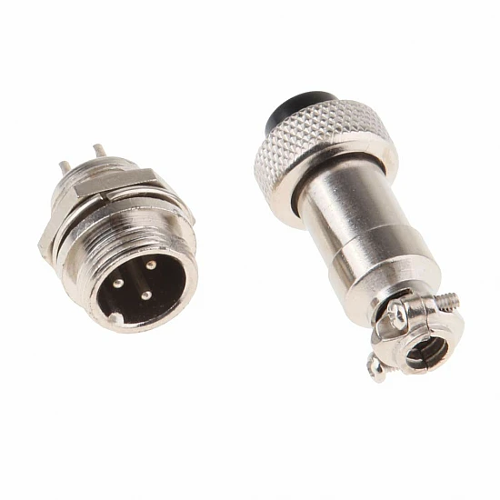 3Pin RS765/GX12 Aviation Plug Connector Set 3Pin RS765/GX12 Aviation Plug Connector Set