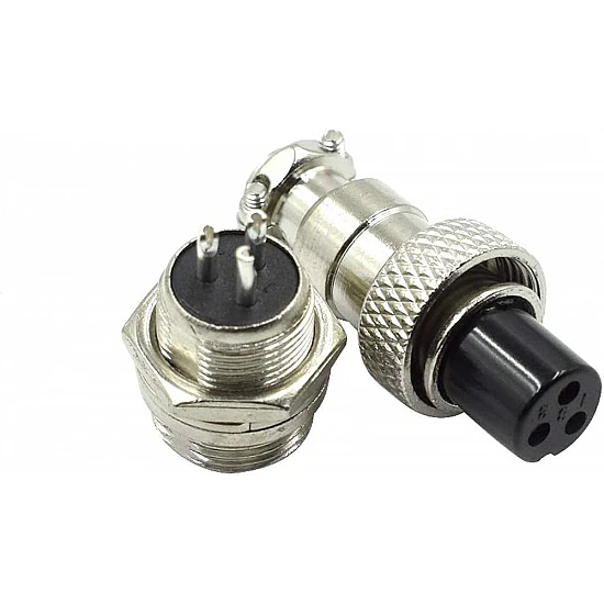 3Pin RS765/GX12 Aviation Plug Connector Set 3Pin RS765/GX12 Aviation Plug Connector Set