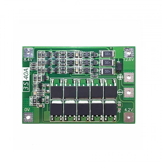 3S 11.1V 12.6V 40A 18650 Lithium Battery Protection Board 3S 11.1V 12.6V 40A 18650 Lithium Battery Protection Board