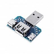 4 in 1 USB Adapter Board Male to Female Micro Type-C 4P 2.54mm USB4 Converter