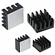 4 in 1 Black Aluminum Heatsink for Raspberry Pi 4B 4 in 1 Black Aluminum Heatsink for Raspberry Pi 4B