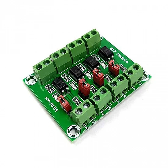 4 Channel Optocoupler Isolation Board Voltage Control Switching Module 4 Channel Optocoupler Isolation Board Voltage Control Switching Module