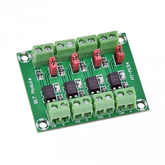4 Channel Optocoupler Isolation Board Voltage Control Switching Module 4 Channel Optocoupler Isolation Board Voltage Control Switching Module