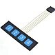 4 Keys 1x4 Matrix Membrane Switch Keypad 4 Keys 1x4 Matrix Membrane Switch Keypad