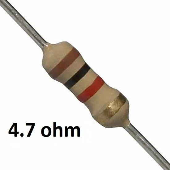 4.7 (4R7) ohm Resistor 4.7 (4R7) ohm Resistor
