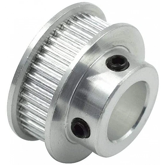 40 Tooth 12mm Bore GT2 Timing Aluminum Pulley for 6mm Belt 40 Tooth 12mm Bore GT2 Timing Aluminum Pulley for 6mm Belt