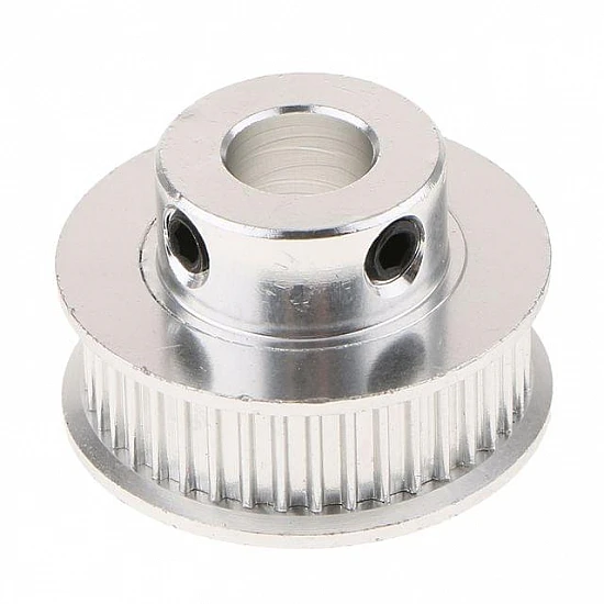 40 Tooth 8mm Bore GT2 Timing Idler Aluminum Pulley for 6mm Belt 40 Tooth 8mm Bore GT2 Timing Idler Aluminum Pulley for 6mm Belt