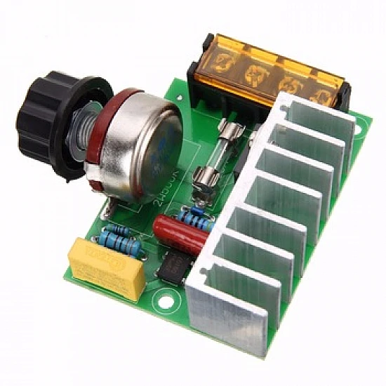 4000W 220V SCR Voltage Regulator Dimmers Speed Controller Thermostat 4000W 220V SCR Voltage Regulator Dimmers Speed Controller Thermostat