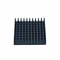 40x40mm Black Aluminum Heatsink Radiator Cooler