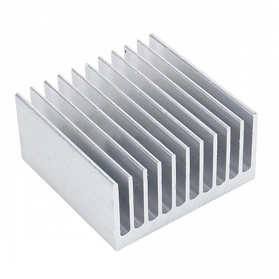 40x40mm White Aluminum Heatsink Radiator Cooler 40x40mm White Aluminum Heatsink Radiator Cooler