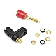 4mm Dual Banana Plug Jack Socket Binding Post for Speaker Amplifier Terminal 4mm Dual Banana Plug Jack Socket Binding Post for Speaker Amplifier Terminal