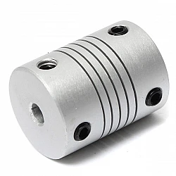 4mm X 4mm Aluminum Flexible Shaft Coupling 