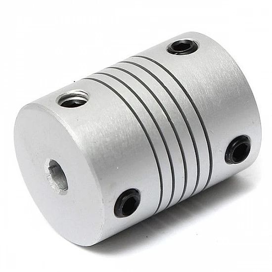 4mm X 4mm Aluminum Flexible Shaft Coupling