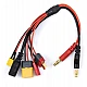 5 in 1 20cm 20AWG 4.0mm Banana Plug to XT60 XT30 DC5.5 T Plug Charger Adapter Cable 5 in 1 20cm 20AWG 4.0mm Banana Plug to XT60 XT30 DC5.5 T Plug Charger Adapter Cable