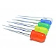 Pack of 25 - 5 Colours LEDs 5mm (White,Green,Red,Yellow and Blue) Pack of 25 - 5 Colours LEDs 5mm (White,Green,Red,Yellow and Blue)
