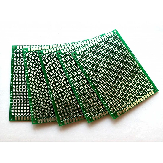 5 x 7 cm Double-Side Universal PCB Prototype Board 5 x 7 cm Double-Side Universal PCB Prototype Board